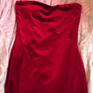 strapless ALY ROSE dress